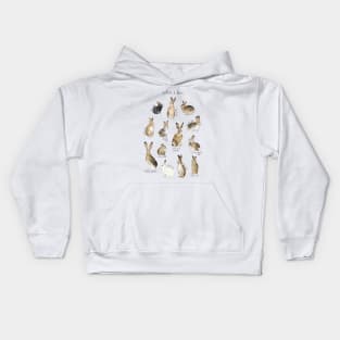 Rabbit and Hares Kids Hoodie